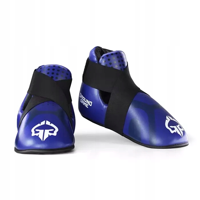 Buty Ochraniacze stóp kickboxing Cyborg (Niebieskie) XL Ground Game