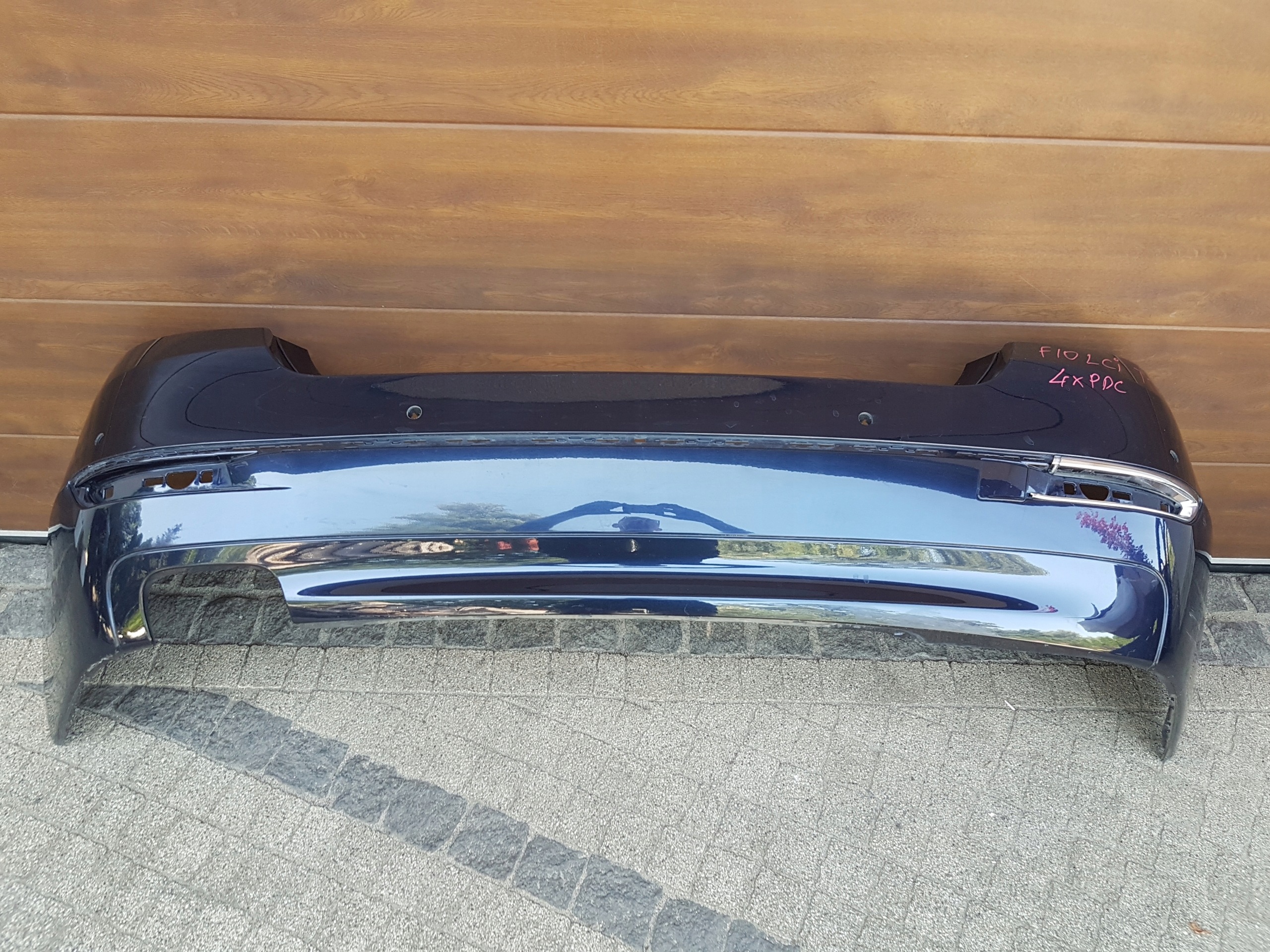 bumper rear BMW 5 F10 LCI