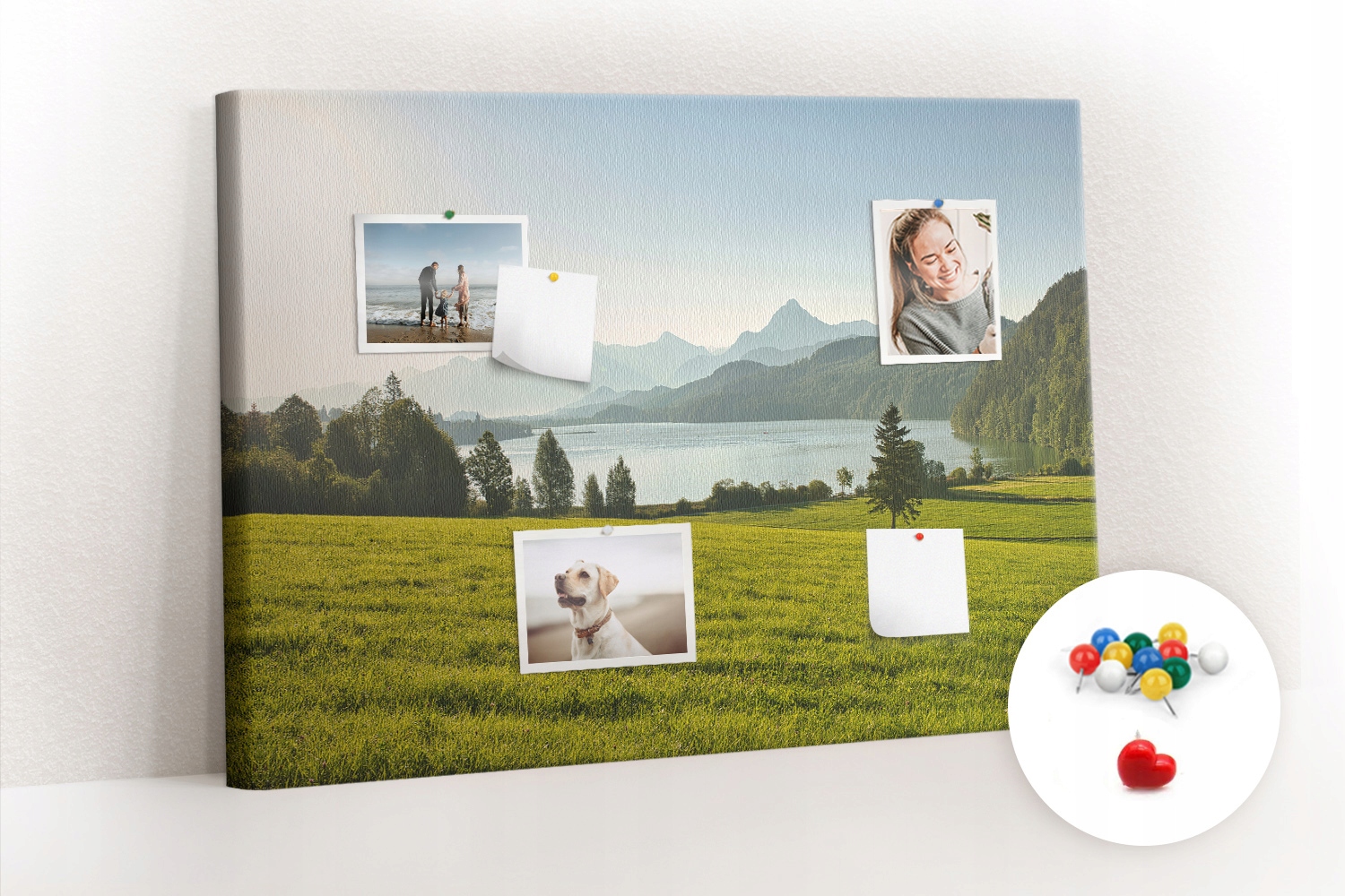 Duża Tablica Obraz Korkowa Przybijanka Góry pole Marka Tulup