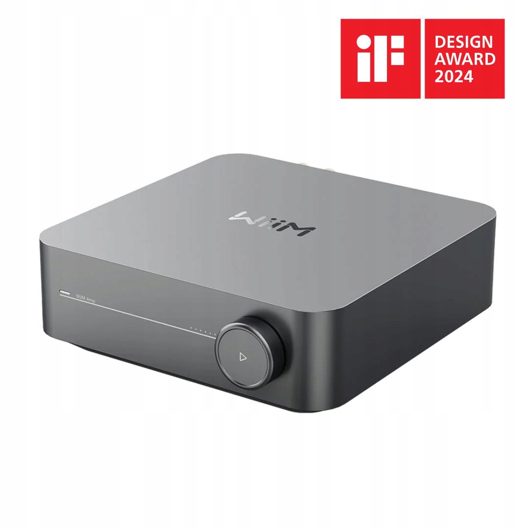 WiiM Amp Dark Grey Sieťový Zosilňovač S Wifi Bluetooth 2x 100W