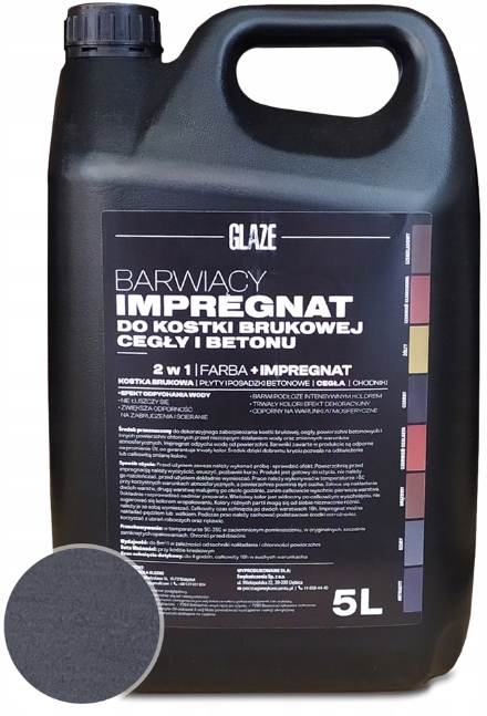 

Glaze Impregnat Do Kostki Brukowej 5L