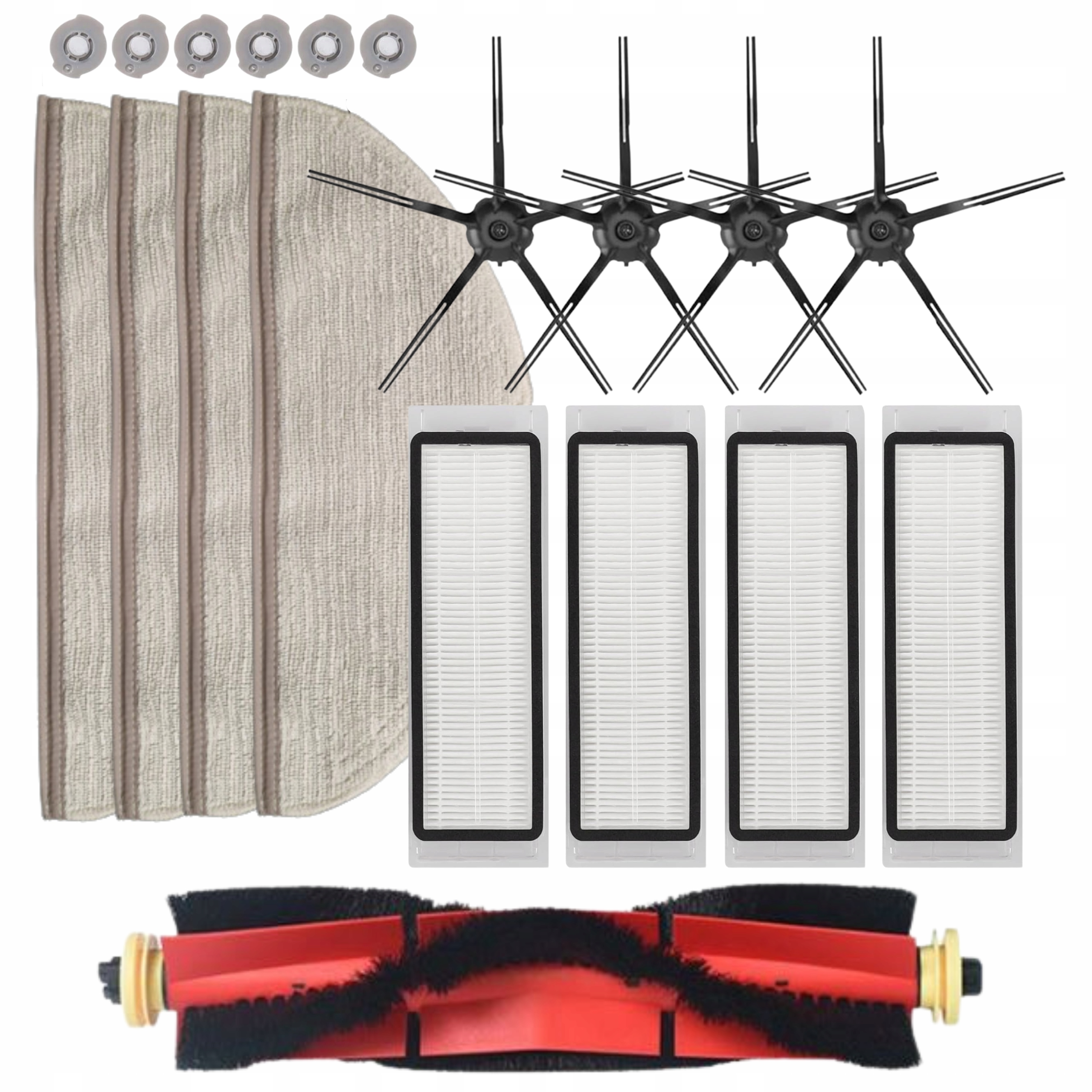 Příslušenství k kartáčům, filtr mop pro RoboRock S5max S6 Pure S6 S6 max E4