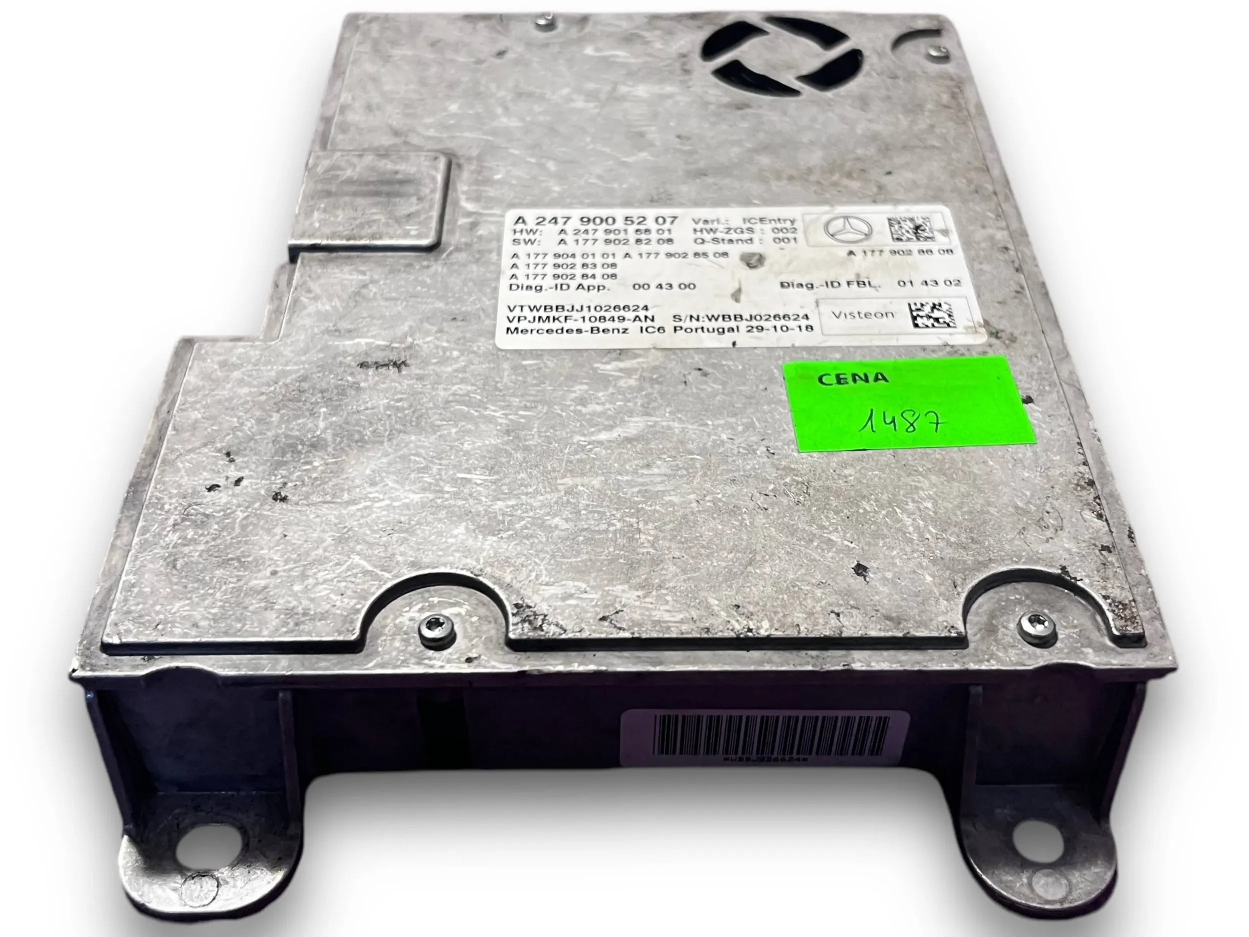 MERCEDES W247 Bedienteil modul des Kombiinstruments 2479005207 @M