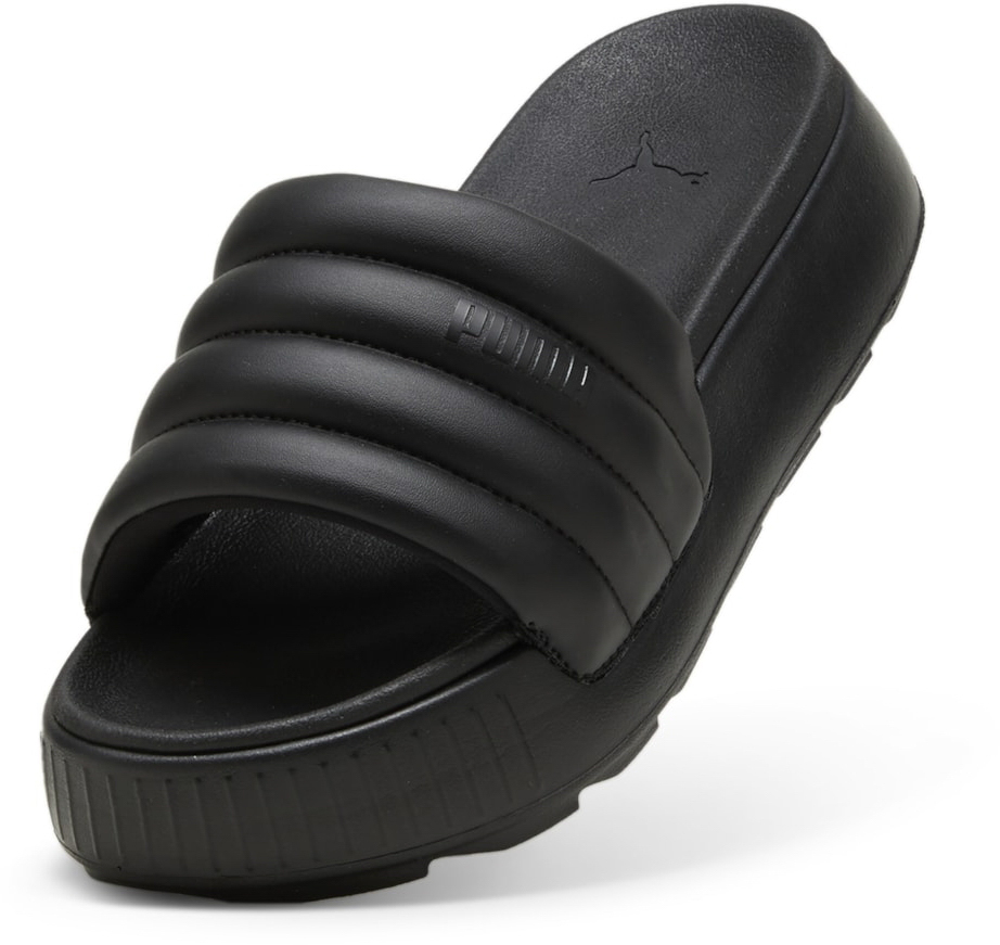 Puma Karmen Slide Puffy dámské pantofle, černé