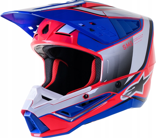 Prilba Alpinestars SM5 Supertech M5 Sail pink/blue XXL
