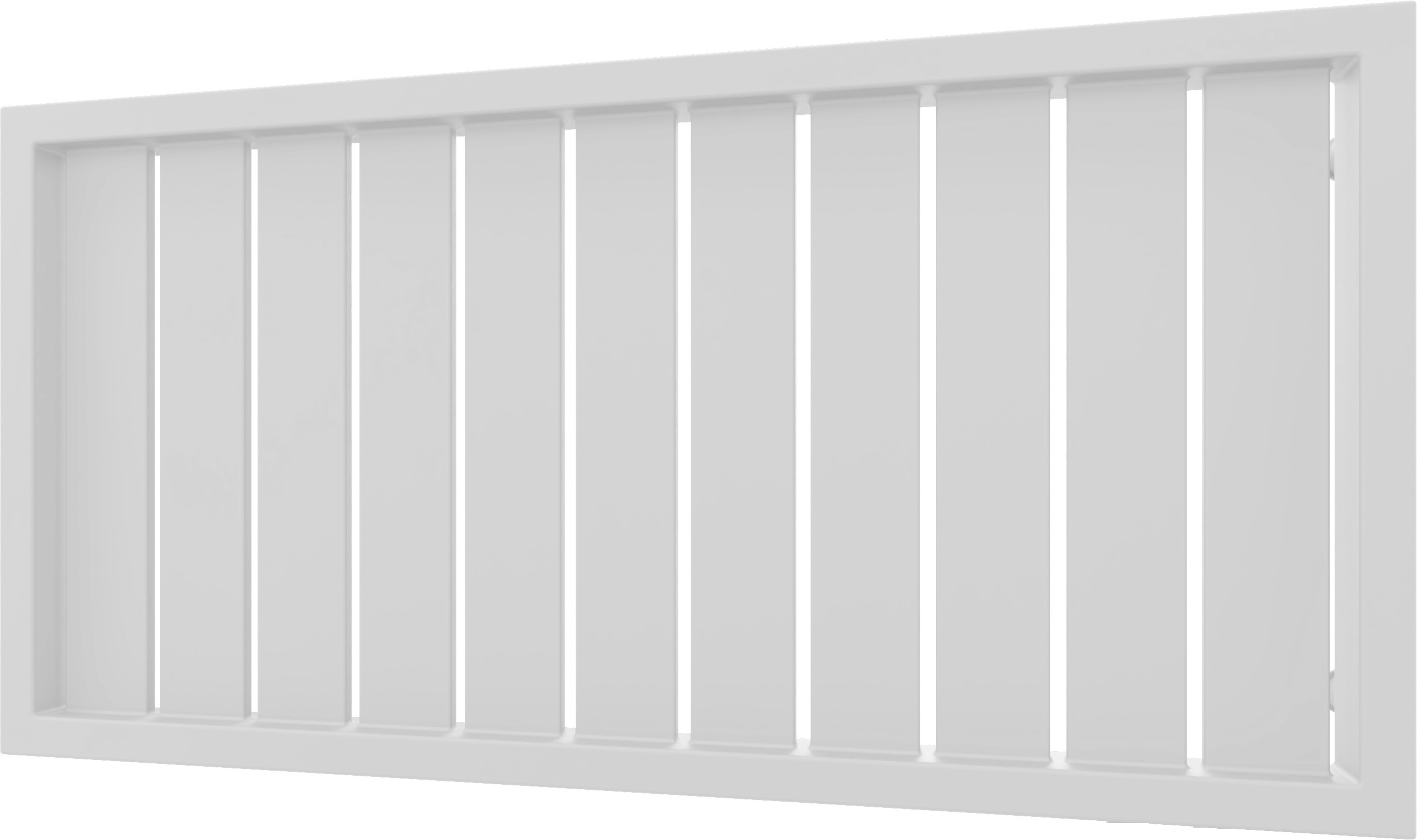 Dekorativní Radiátor Bradone H680 L950 Bílý