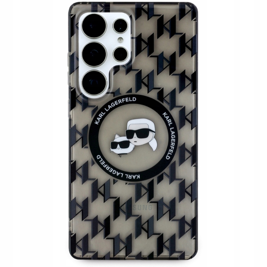 Pouzdro pro Galaxy S25 Ultra pro MagSafe Karl Lagerfeld kryt obal zadní kryt