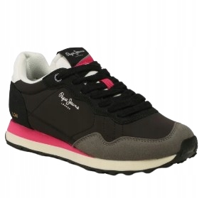 Pepe Jeans Natch W Damskie Buty Czarne Niskie Sportowe 38 Awg