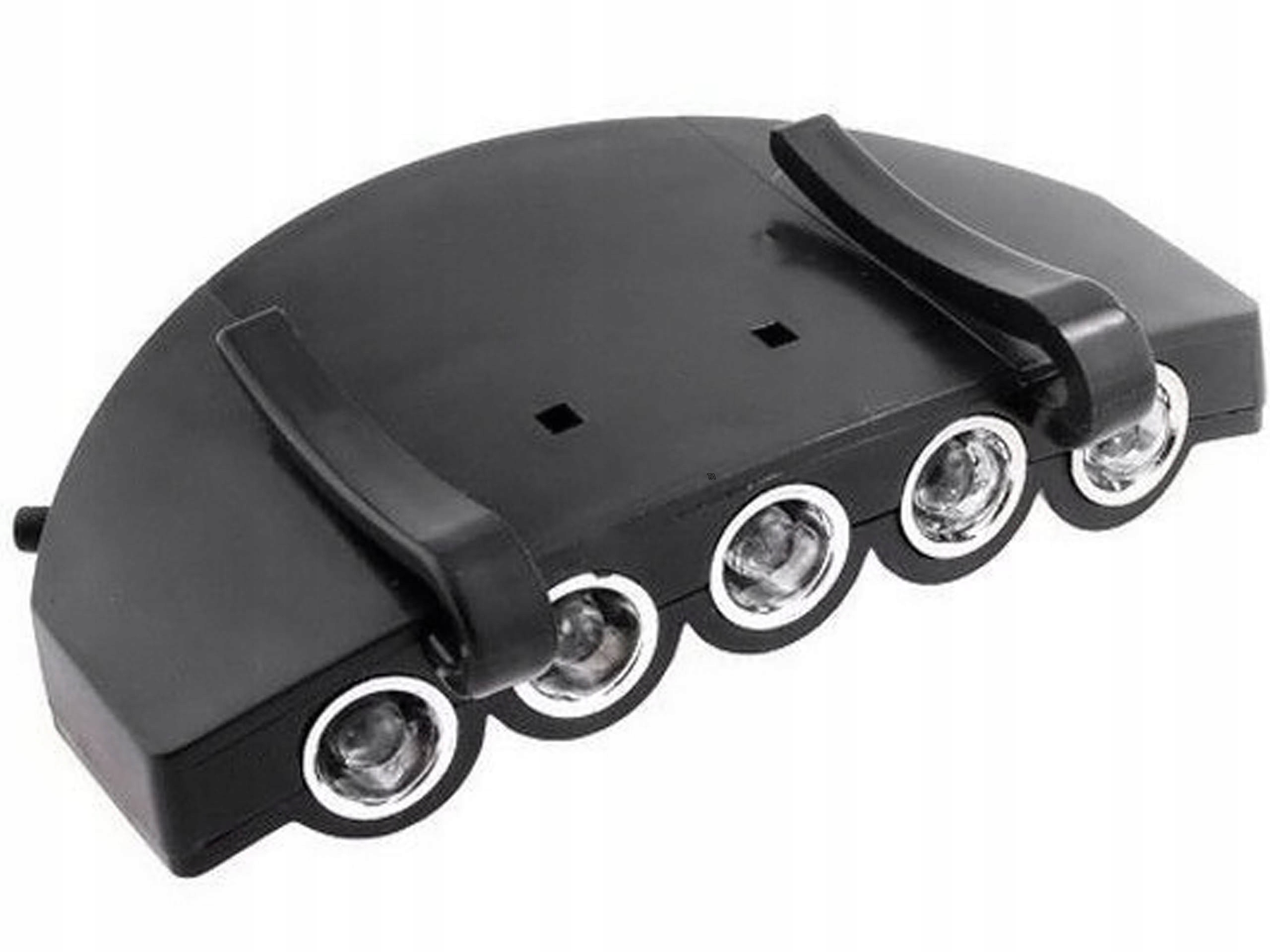 

Latarka Na Czapkę Z Daszkiem 5 Lampek Diody Led