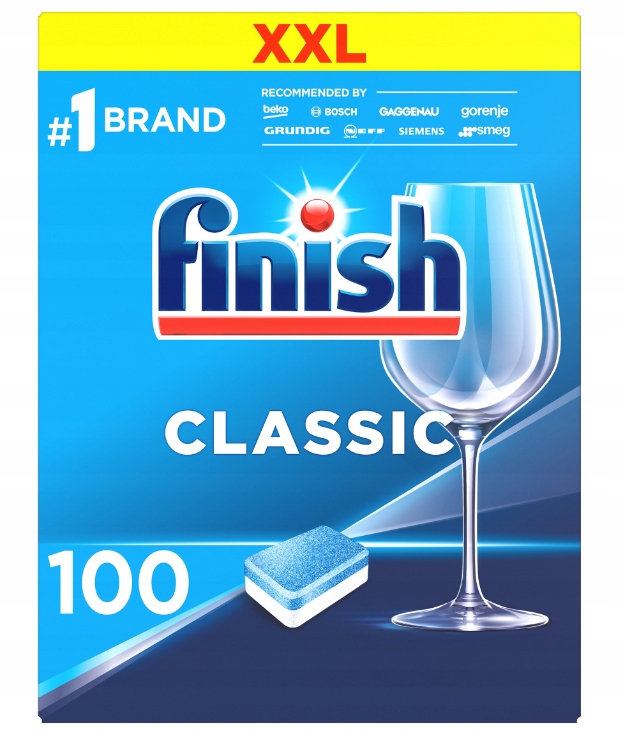 Levně Tablety do myčky classic Finish 100 ks