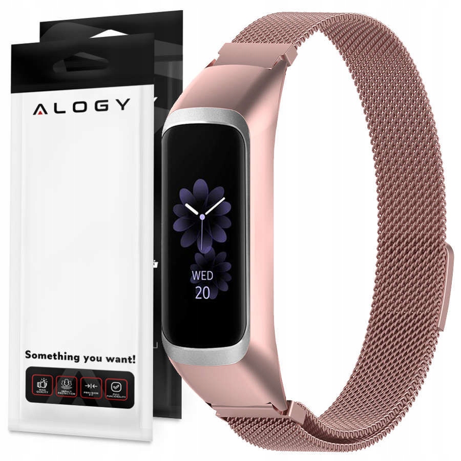 

Bransoleta Alogy Milanese Stalowa do Galaxy Fit 2