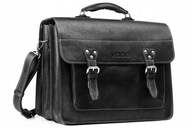 

Big torba skórzana biznesowa TC8 Black