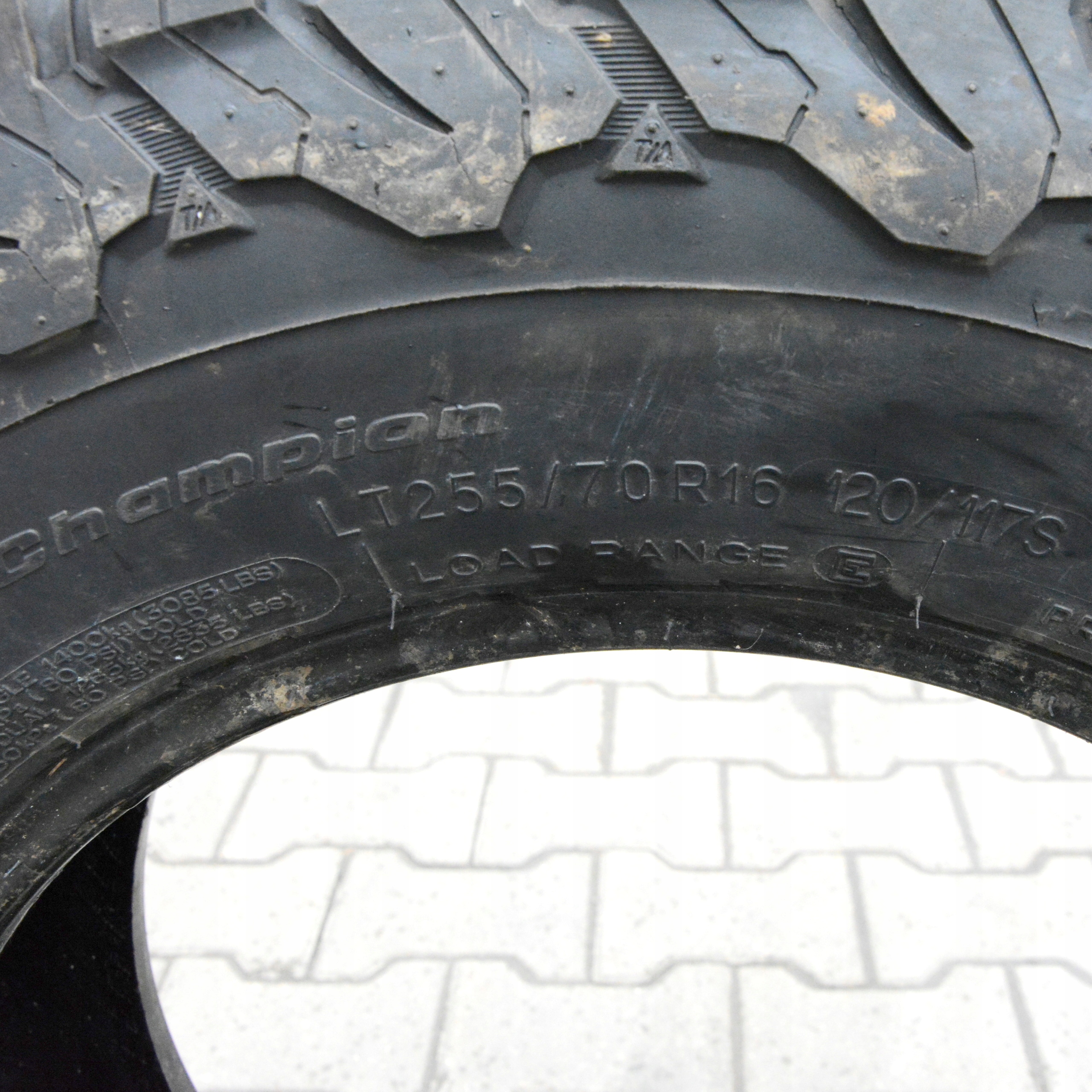 Opona BFGoodrich All-Terrain T/A LT255/70 R16 Model All-Terrain