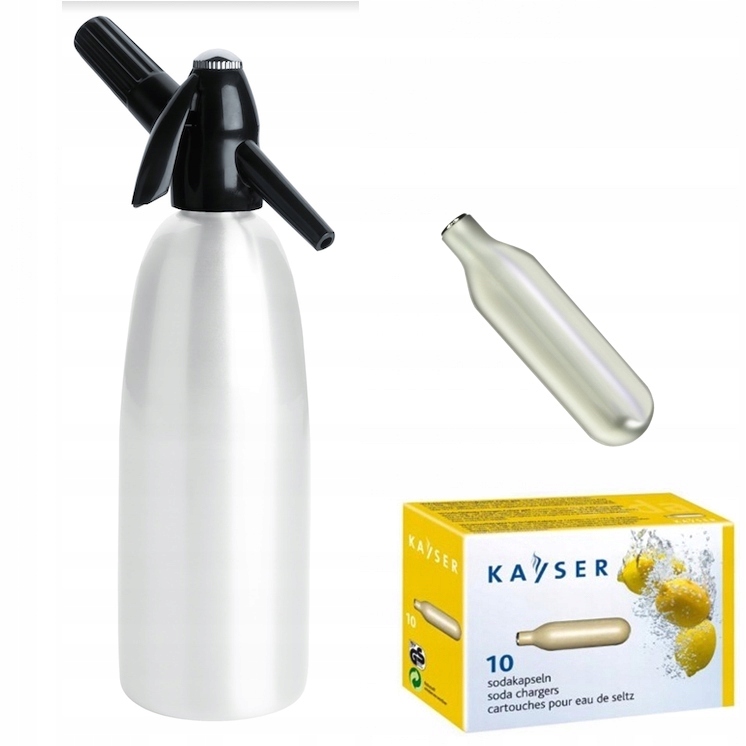 

Saturator Do Wody Gazowanej Sodowej Syfon Stal 1L