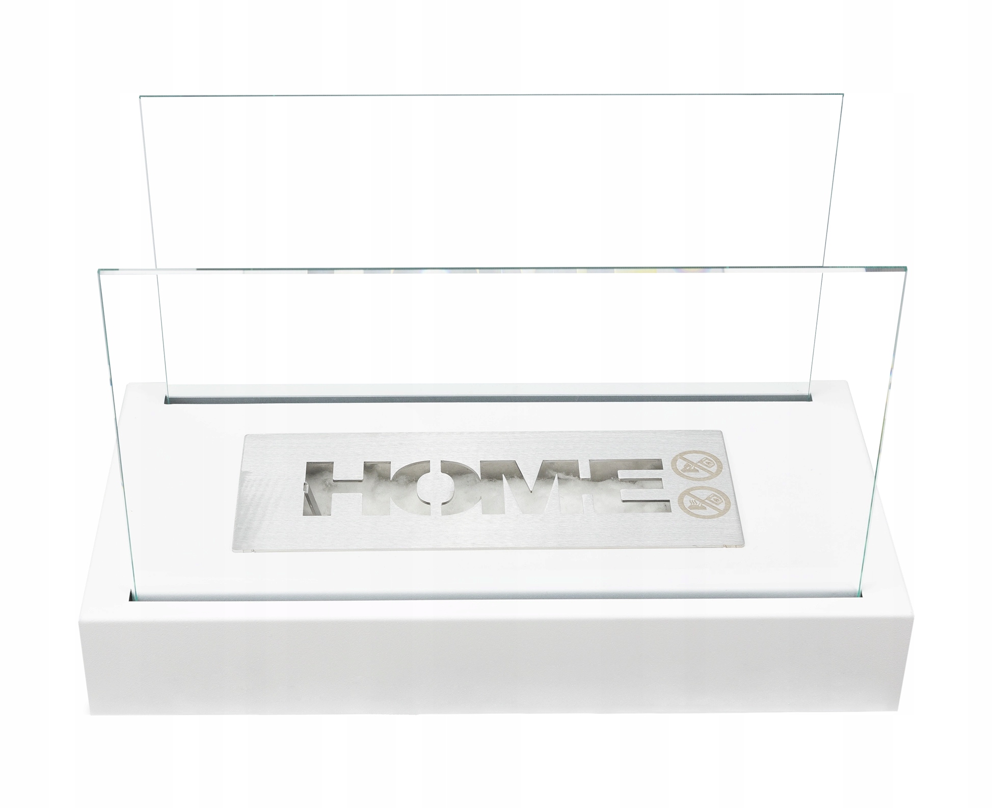 Volně Stojící Biokrb Home Bílý Strukturovaný Mat Na Biopalivo