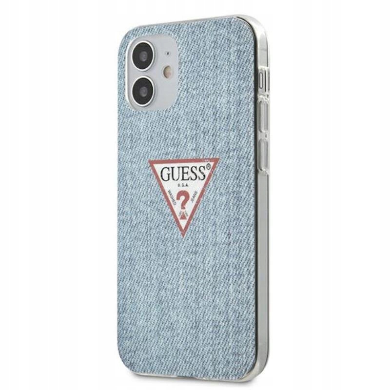 Guess Etui iPhone 12 Mini (niebieski)