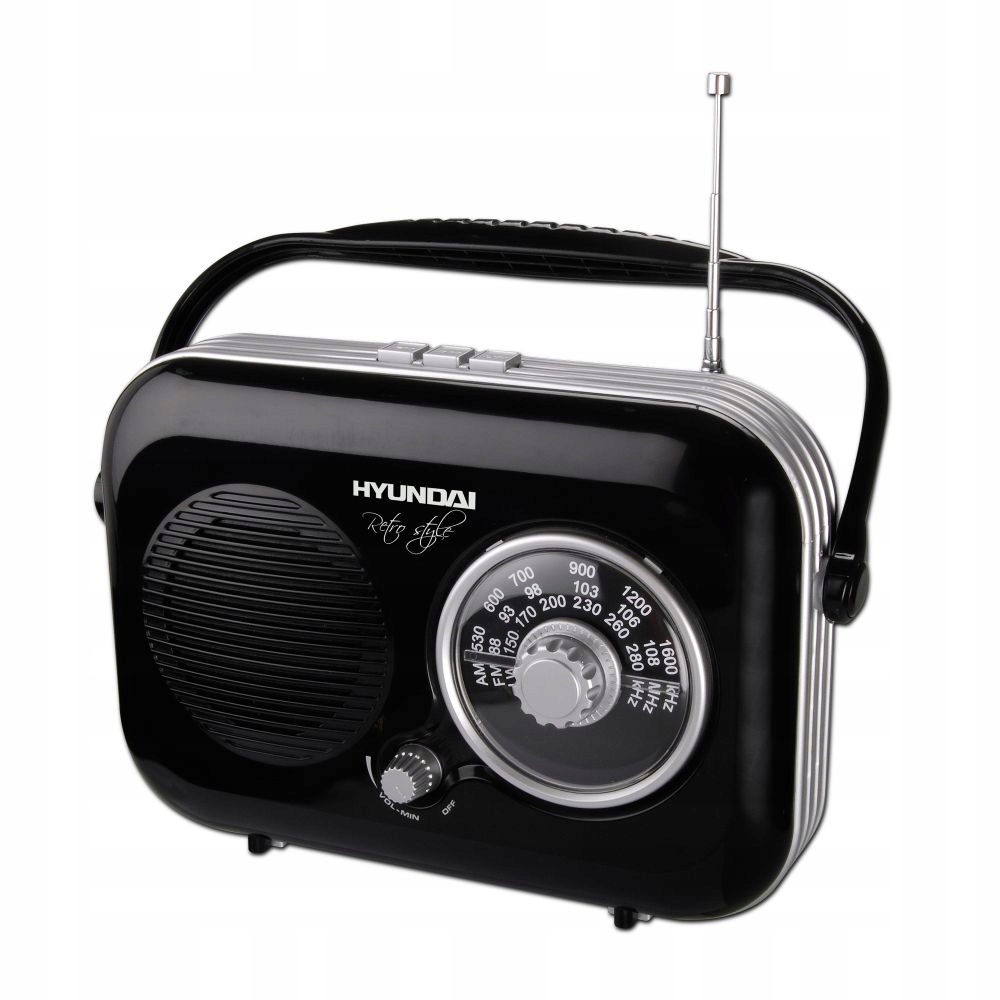 KLASYCZNE RADIO STYL RETRO HYUNDAI PR100B AUX