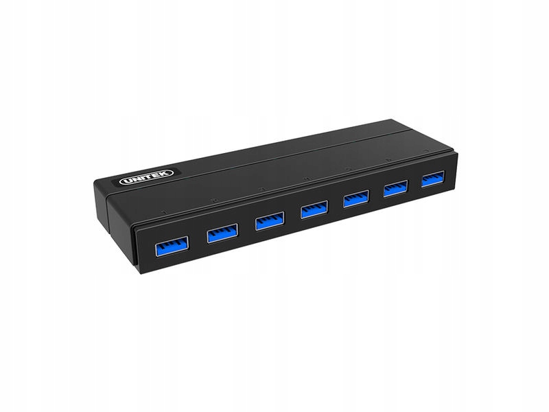 

hub USB3 x7 Unitek Y-3184 ładowanie Bc 1.2