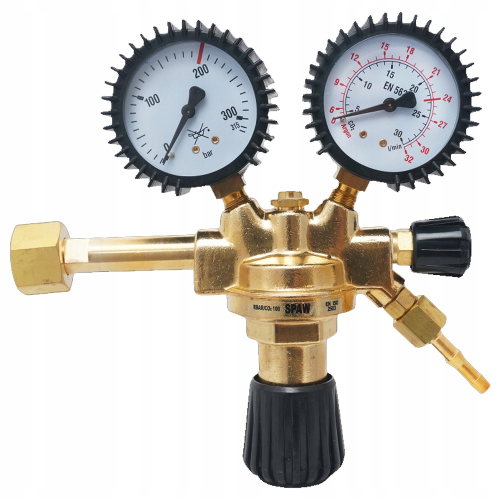 Magnum Reduktor Ar/CO2 z dwoma manometrami