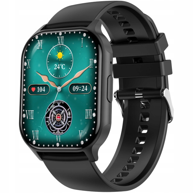 Dámské Chytré Hodinky hodinky Hagen HC85.14.534 černé