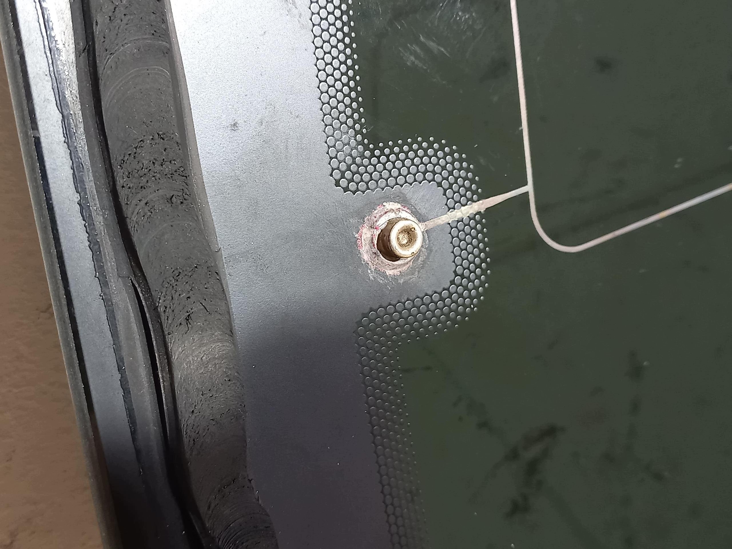 window bodywork side left rear part FORD CONNECT MK2