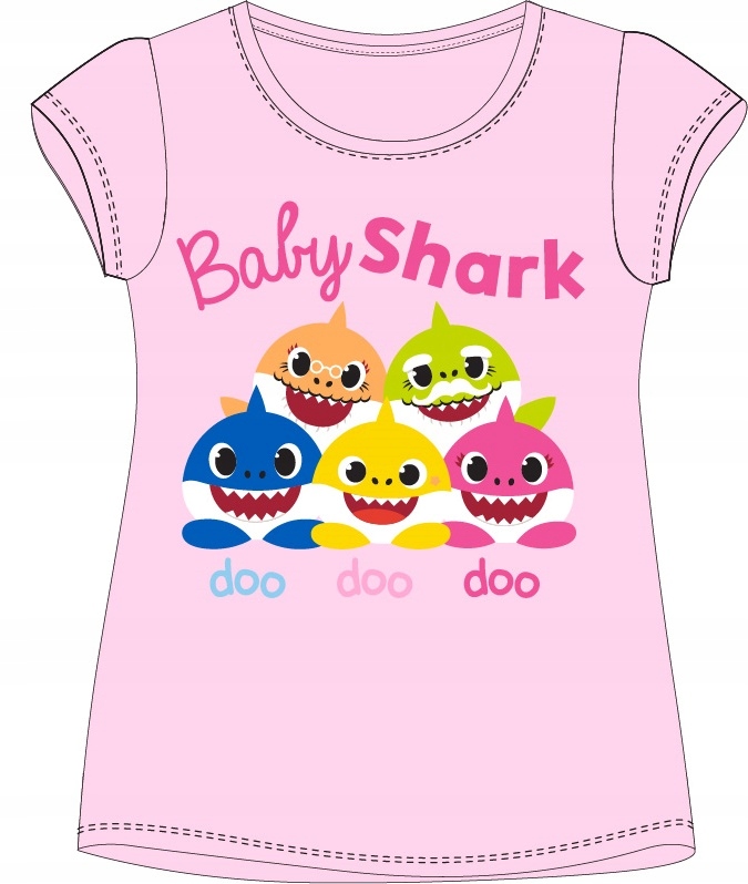 BABY SHARK tričko 92 cm 18-24 m-ce