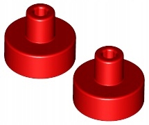 

Lego Pł. Okrągła 1x1 Pin Czerwona 20482/6215539 x2
