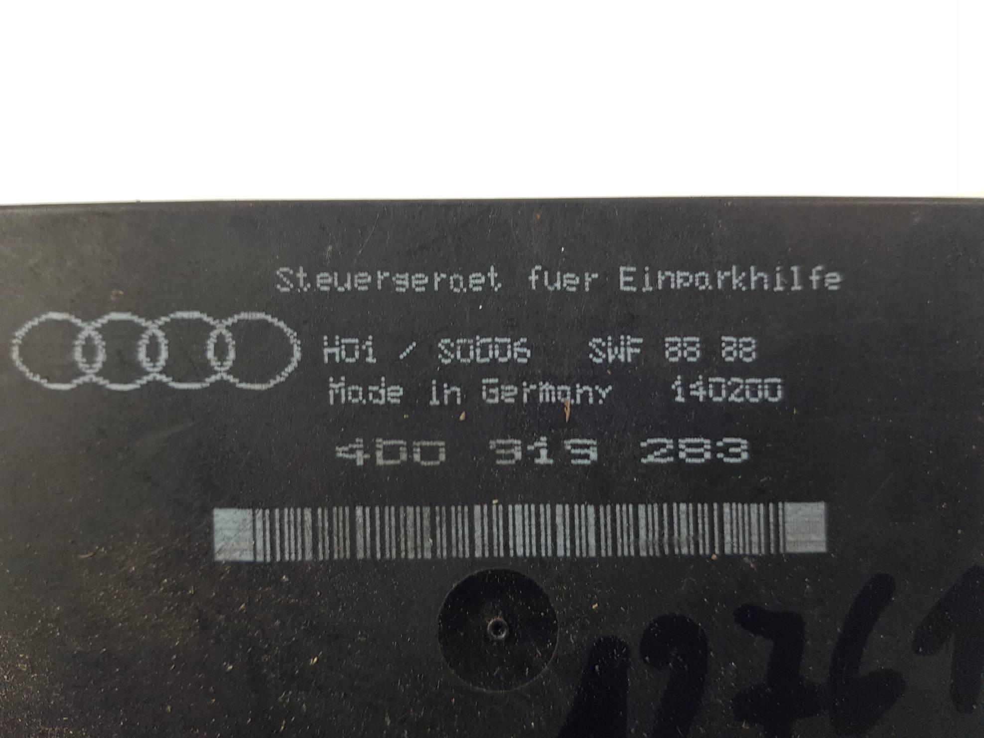 modulo parcheggio PDC 4D0919283 AUDI A8 D2