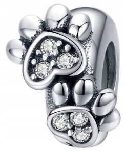 

Charms Zawieszka Łapki Charms Łapka Srebro 925