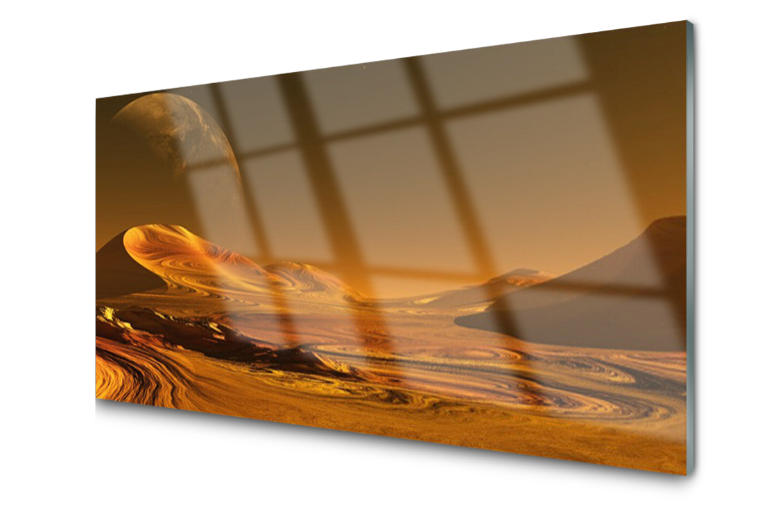 

Panel szklany Płytka Pustynia Kosmos 120x60