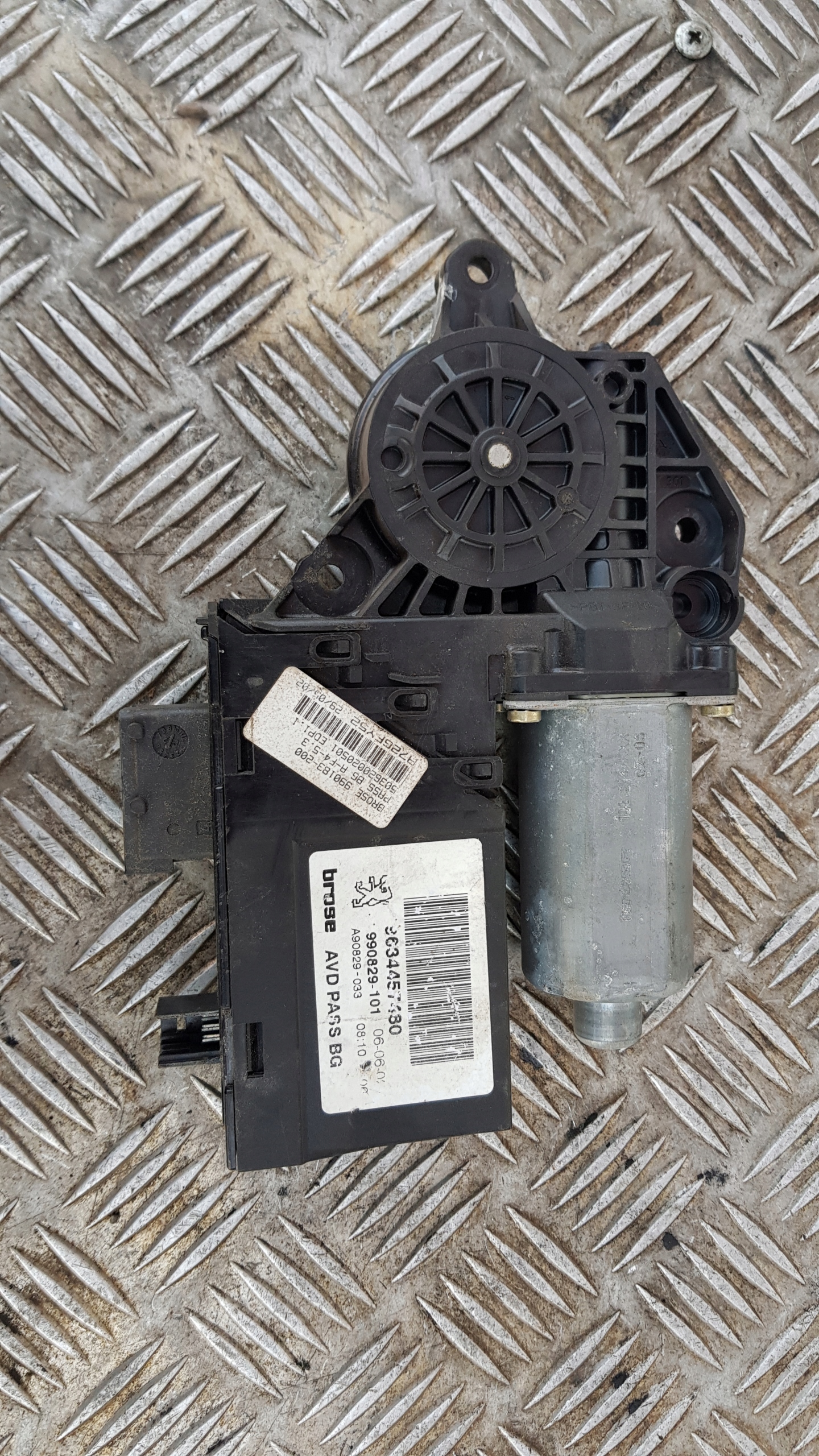 PEUGEOT 307 mini motor windows right front 9634457480