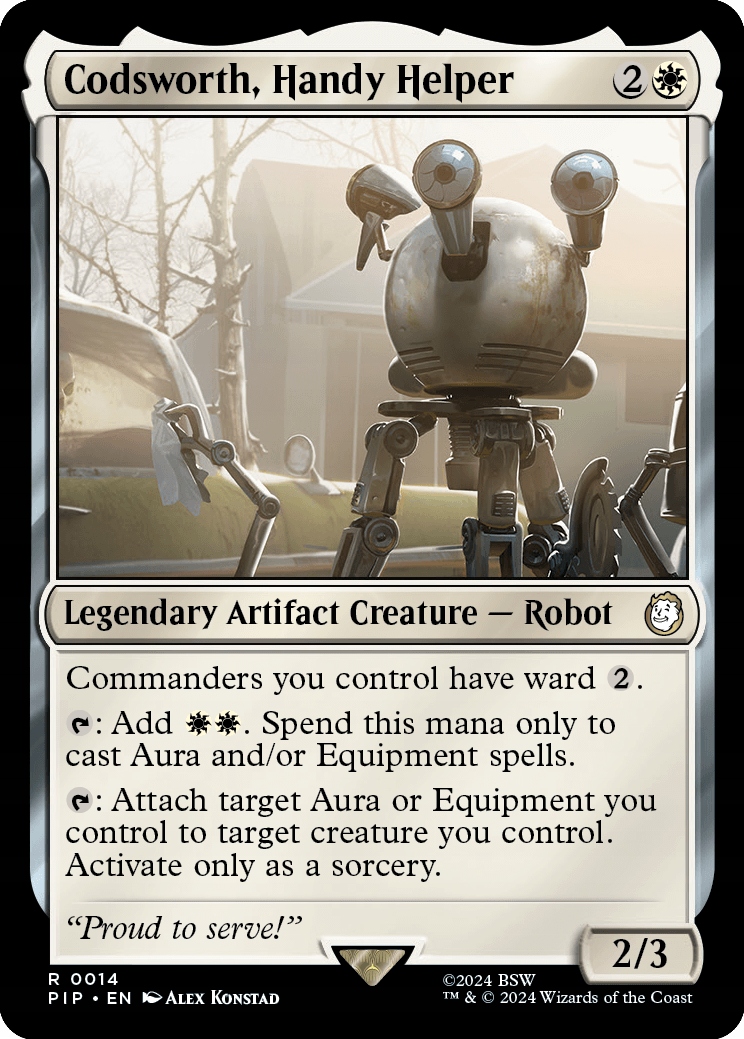 MTG Codsworth, Handy Helper (R)