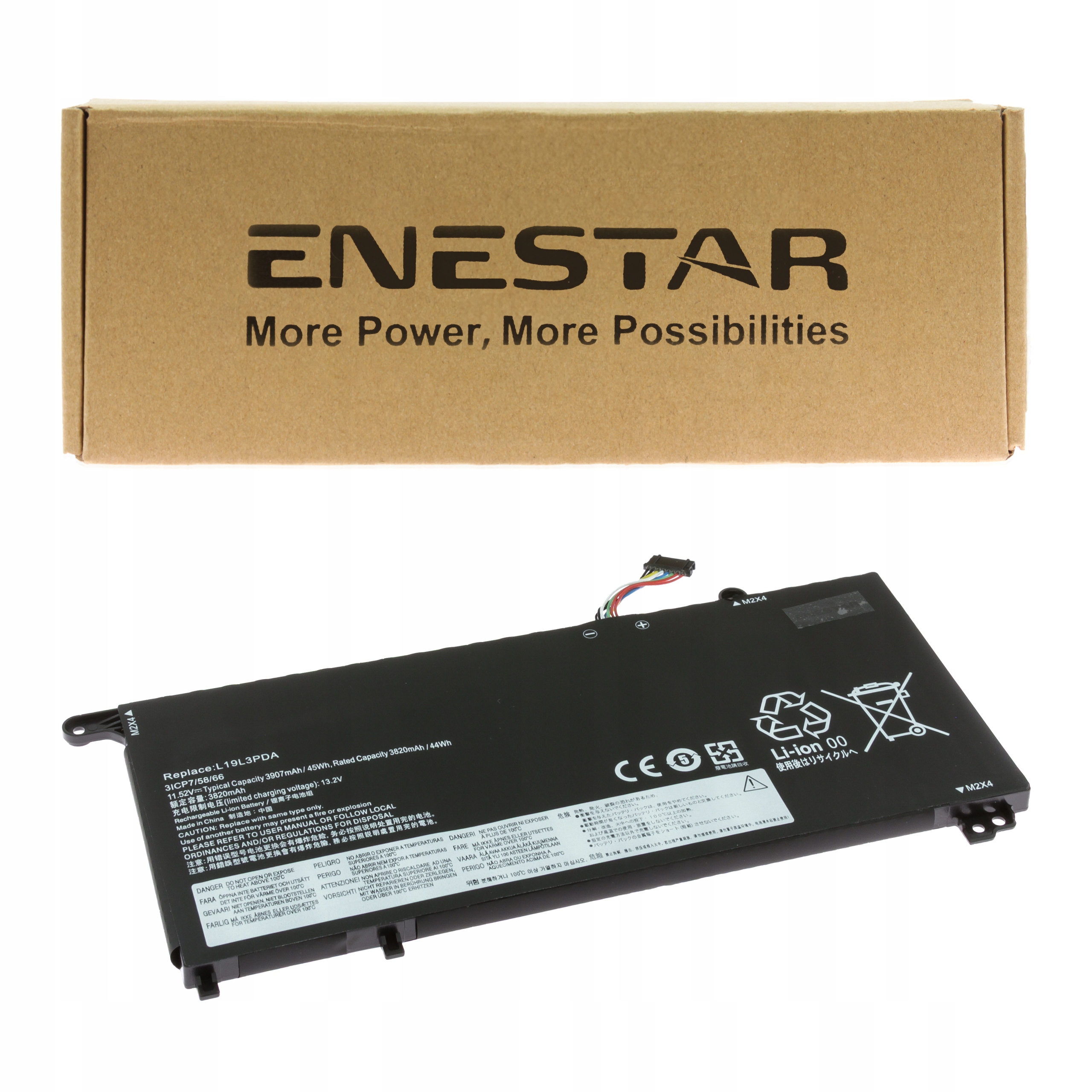 Premium bateria do Lenovo L19L3PDA ThinkBook 14-IIL 15 G2 Itl G4 Iap 15-IIL