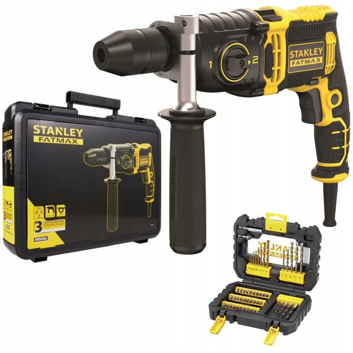 Стэнли ударная дрель FMEH850K 850 Вт