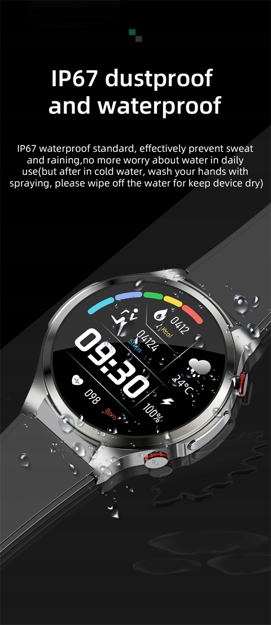 Smart Watch Bluetooth Bracelet Watch Kompatybilność systemowa Android iOS