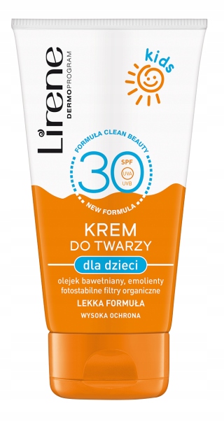 Lirene Sun Kids detský pleťový krém spf 30