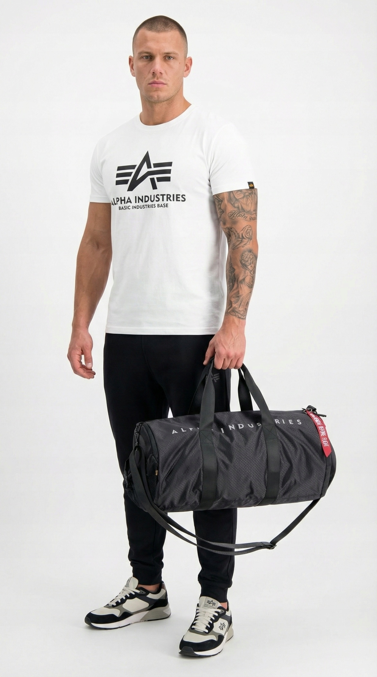 Taška Ripstop Packable Gym Bag black