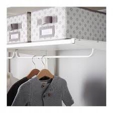 IKEA ALGOT Drążek na wsporniki biały 40 cm Marka Ikea