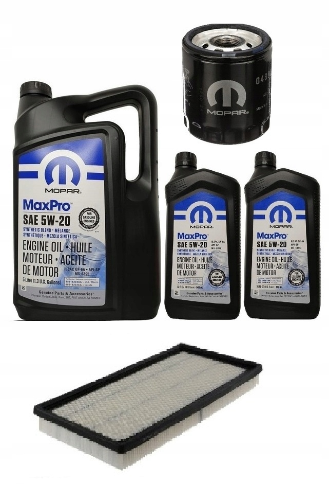 MOPAR 5W20 6,9L + FILTRY RAM 1500 5,7 2019-2020