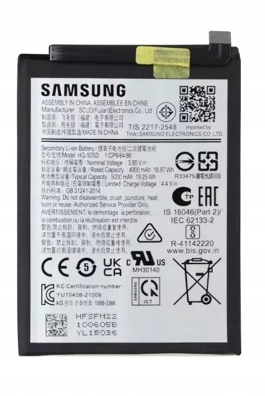 Nowa Oryginalna Bateria HQ-50SD Samsung A14 4G SM-A145F, SM-A145F/DSN
