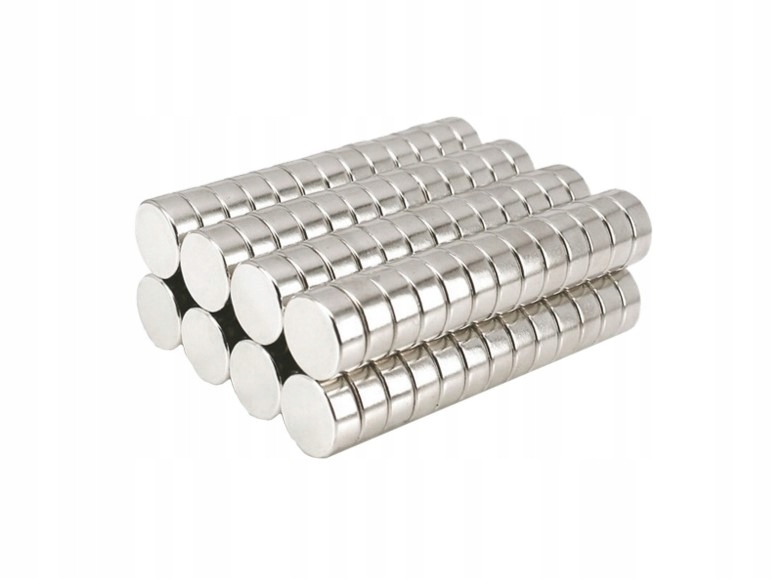 

Magnes Neodymowy Silny Walcowy 6x3 50 Sztuk
