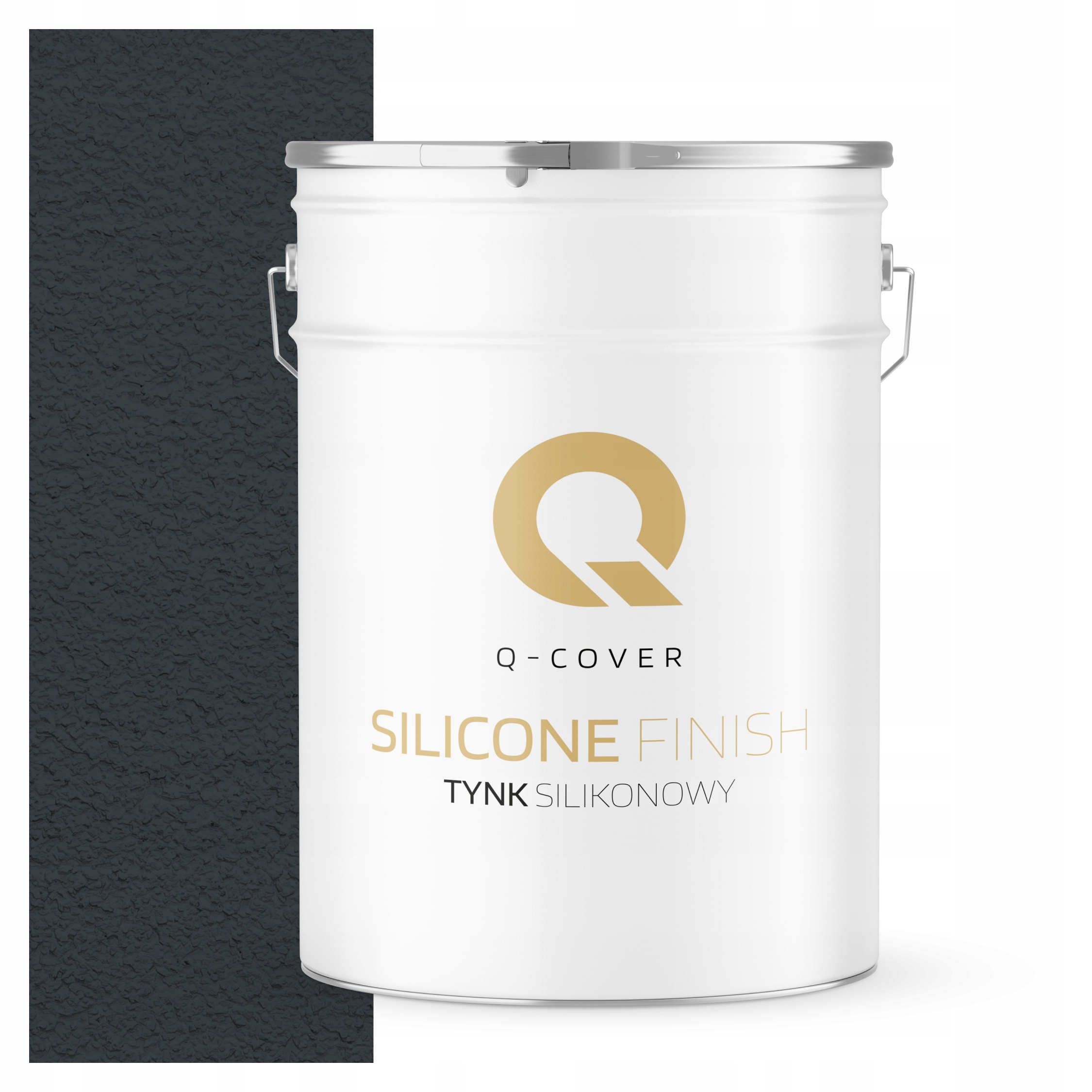 Silikonová Fasádní Omítka Antracitová Ral 7016 25 Kg Granulace 3.0 mm