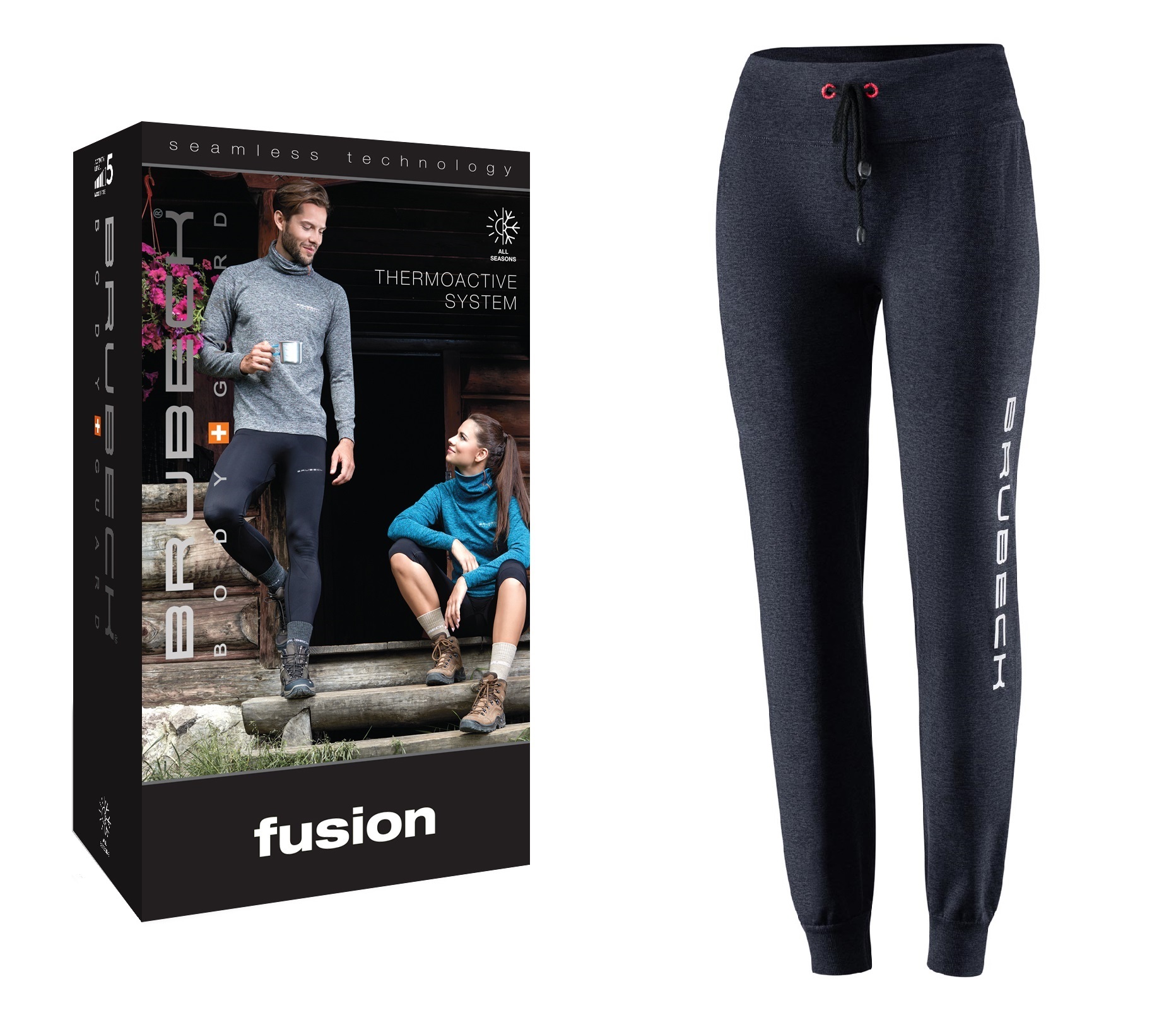 

Brubeck Fusion LE12770 damskie spodnie dresowe - L