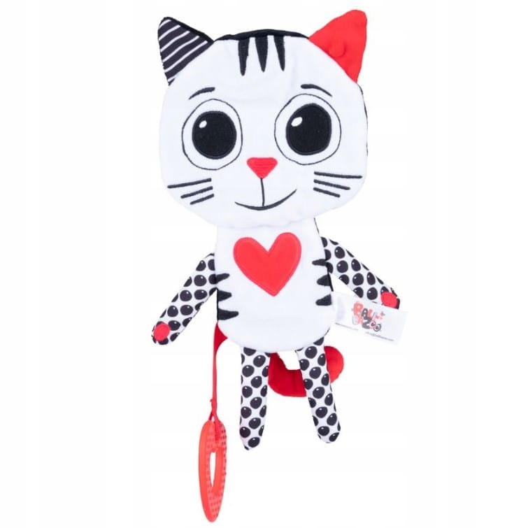 

Balibazoo Szeleścik gryzak kontrastowy Kot