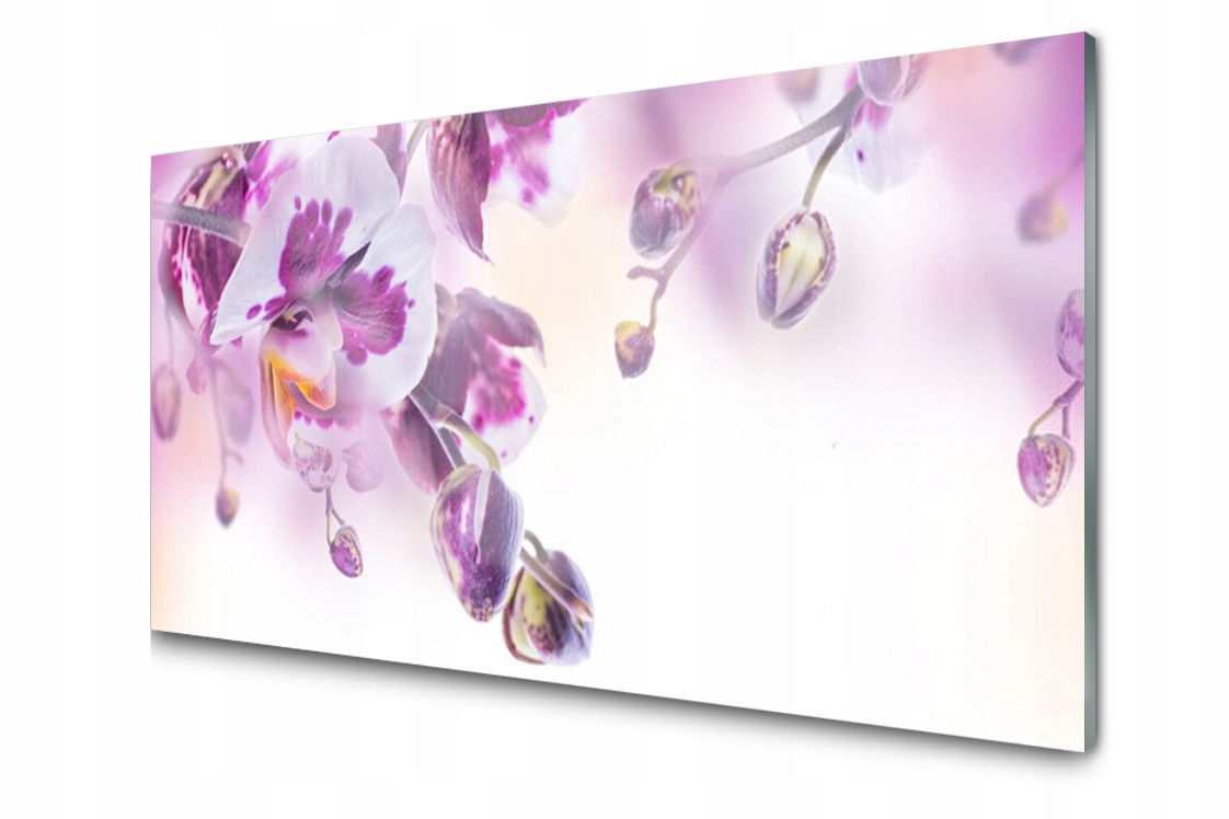 

Panel szklany Płytka Kwiaty Roślina 120x60 + Klej