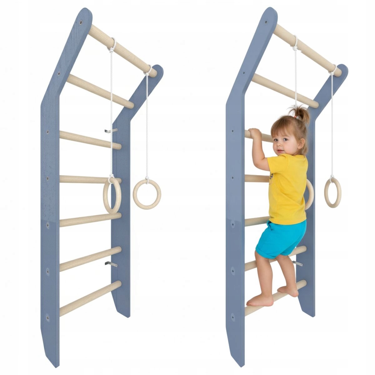 Gymnastický žebřík Toddler modrý