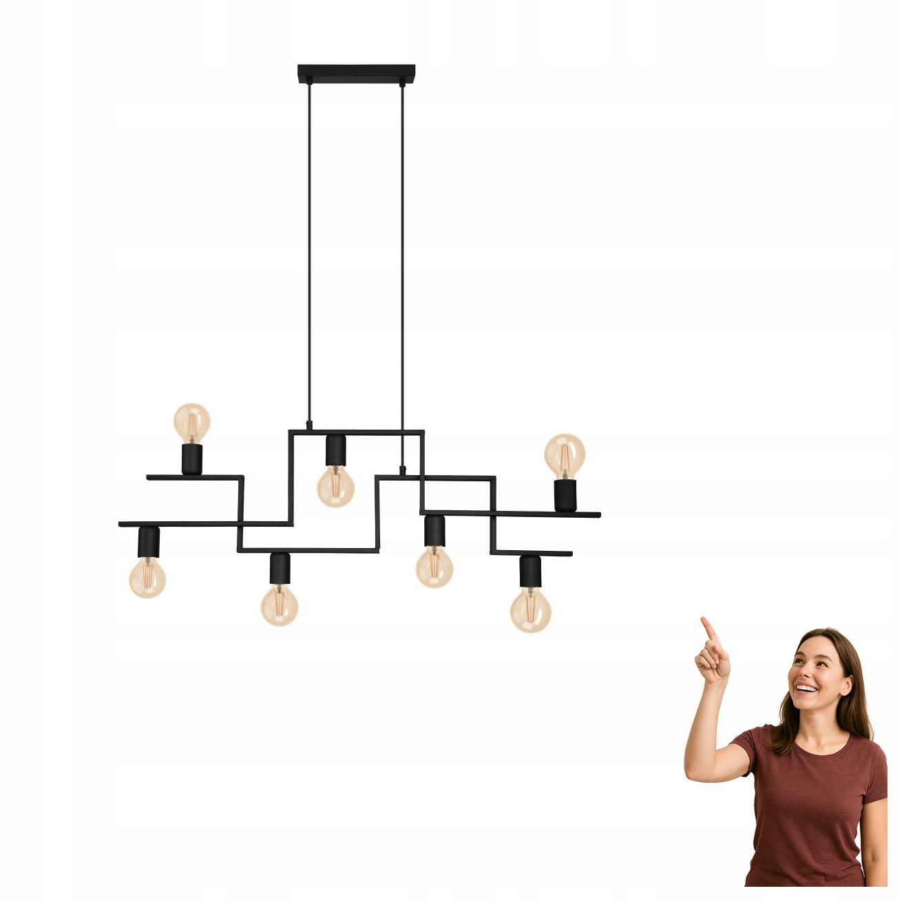 Závěsná lampa Fembard 43365 Eglo