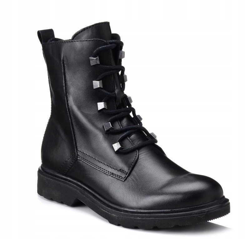 

Botki Marco Tozzi 2-25276-29 Czarne Skórzane 39