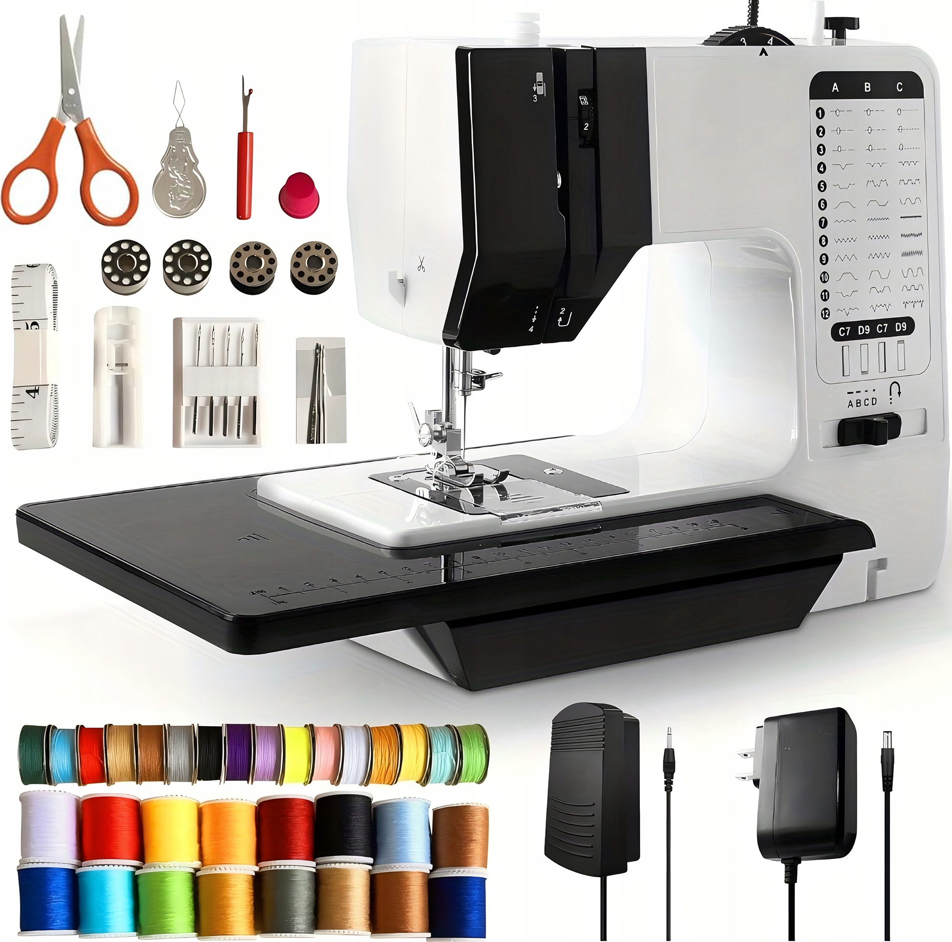Maszyna Do Szycia Domowa Mechaniczna Solidna 38 Programów 738-38 Gratisy