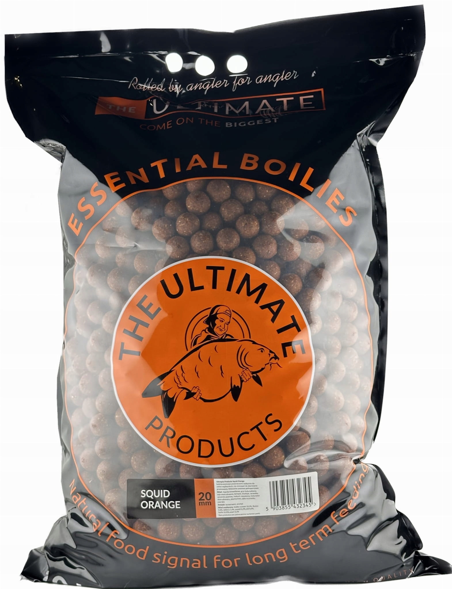 Kuličky Essential 10 kg Ultimate Products Krill, 20 mm
